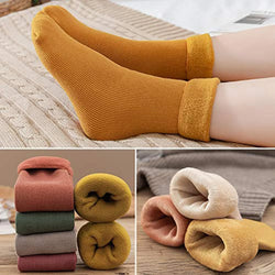 1-Pair Kids’ Winter Fleece Socks