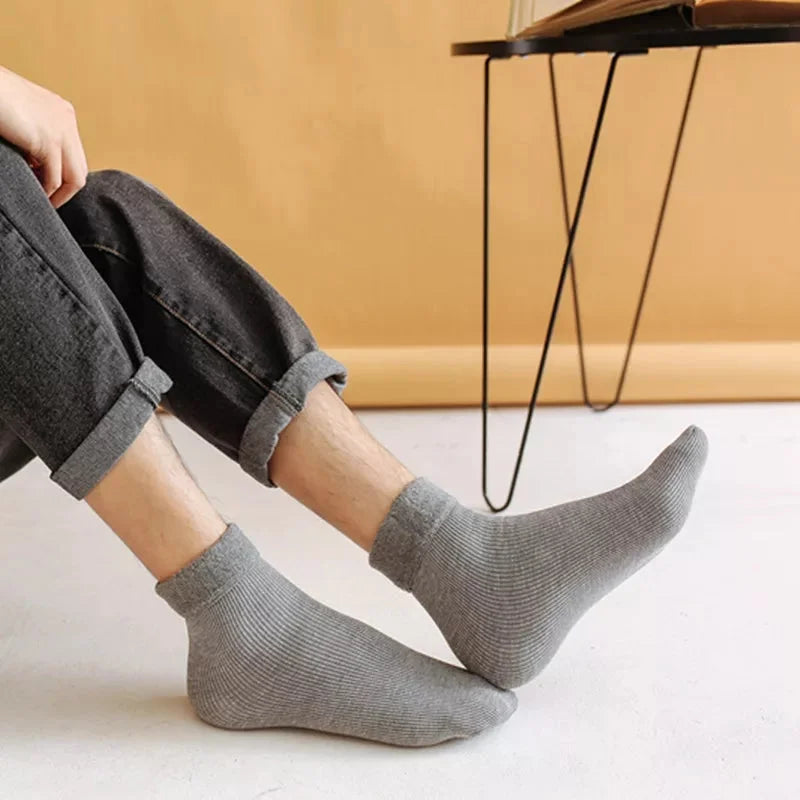 Premium Men's Woolen Fleece Socks