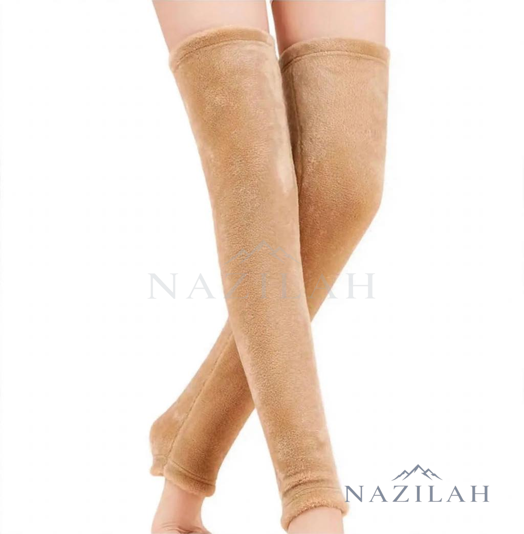 Velvet Thermal Knee Warmer