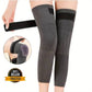 Cashmere Wool Knee Warmer with Attached Belt