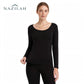 Women’s Acrylic Thermal Wear Full Suit- Deep Neck