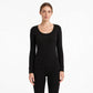 Women’s Acrylic Thermal Wear Full Suit- Deep Neck
